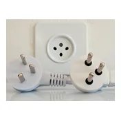 A Type H plug, photographed