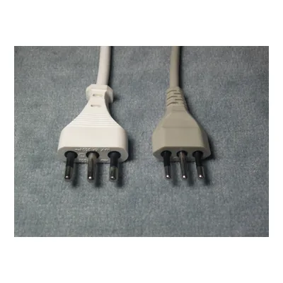 A Type L plug, photographed